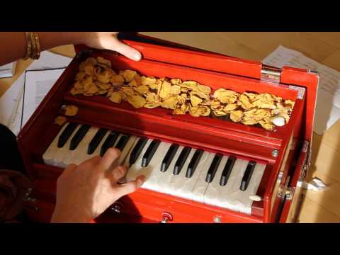 Guru Brahma Guru Vishnu (Guru mantra) played on harmonium (SRYBC...
