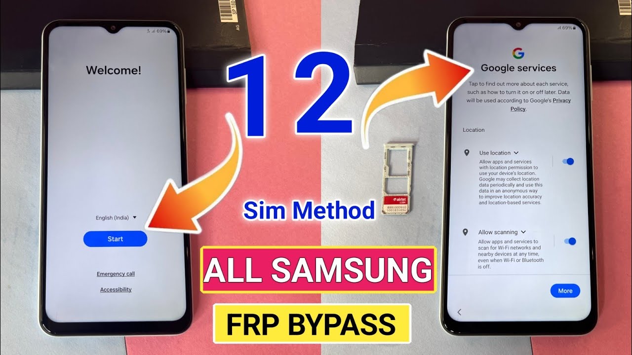 Samsung FRP Bypass 2024 SIM INSERT Android 13-14 New Samsung FRP Bypass 2024 SIM INSERT Android 13-14 New