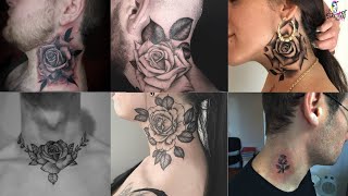Trendy Neck Tattoos For Women 2025 Best Female Neck Tattoos Small Neck Tattoos For Women Ideas