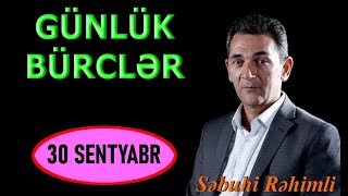 Bürclər - 30 Sentyabr