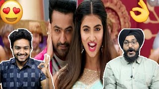 Reddy Ikkada Soodu Reaction Aravindha Sametha Jr Ntr Pooja Hegde Thaman S Parbrahm Anurag Reddy Ikkada Soodu Reaction Aravindha Sametha Jr Ntr Pooja Hegde Thaman S Parbrahm Anurag