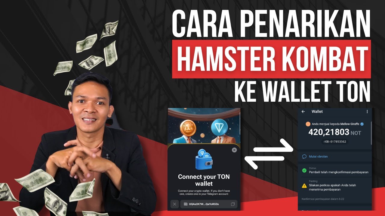 How to Withdraw HAMSTER KOMBAT To Wallet and Application How to Withdraw HAMSTER KOMBAT To Wallet and Application