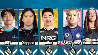How s0m, C9 Xeppaa & C9 OXY Played Together Vs 2023 Champions EG Jawgemo & SR fl