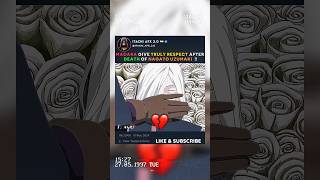 Madara Give Truly Respect After Death Of Nagato Uzumaki