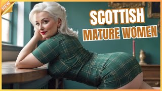The Irresistible Beauty Of Scottish Mature Women | Natural Older Women Over 60