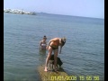 Nina al mare.