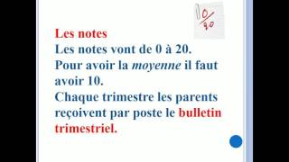 Lécole En France De Francines
