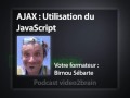 AJAX : Utilisation de JavaScript