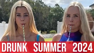 Drunk Summer 2024 New Funny Compilation Drunk People Fails Year 2024