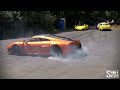 Crazy Noble M600 Donuts - Burning some serious rubber!