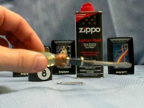 How to fill a zippo lighter   youtube