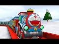 Doremon Cartoon Train for Kids - Toy Factory Toy Train Cartoon for Children doraemon