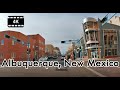 Driving in Downtown Albuquerque, New Mexico - 4K