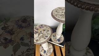 How To Upcycle Spindles Into Candle Holders Diy Upcycled Chair Spindle Idea