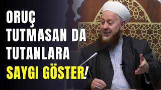 Oruç Tutanlara Saygı Gösterdiği İçin İmanla Ölen Mecûsi