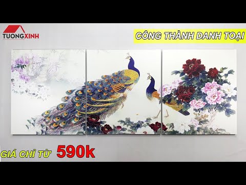 Tường Xinh - Tranh treo tường Công Thành Danh Toại siêu đẹp - PT001