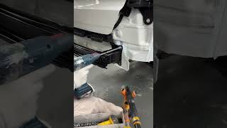 Automobile Manufacturing: Installation Of Anti-Collision Steel Beams