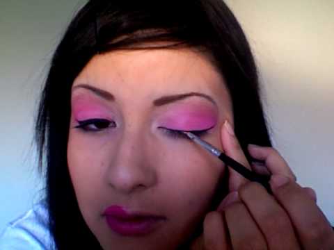 pink makeup tutorial. Pink Barbie Makeup Tutorial