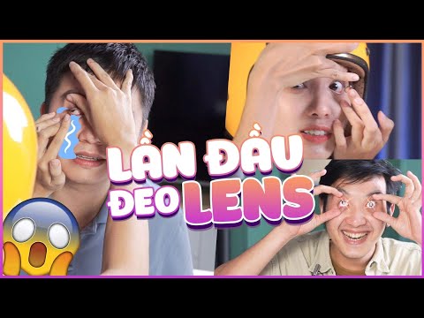 Hoảng loạn lần đầu đeo lens: Sao con gái có thể đeo được vậy!