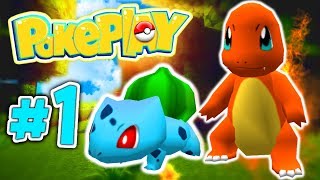 Minecraft Pixelmon KANTO ADVENTURE - "OUR JOURNEY BEGINS!" - Episode 1 - (POKEPLAY.io)