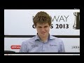 Karjakin-Carlsen post-mortem (Norway Chess 2013)