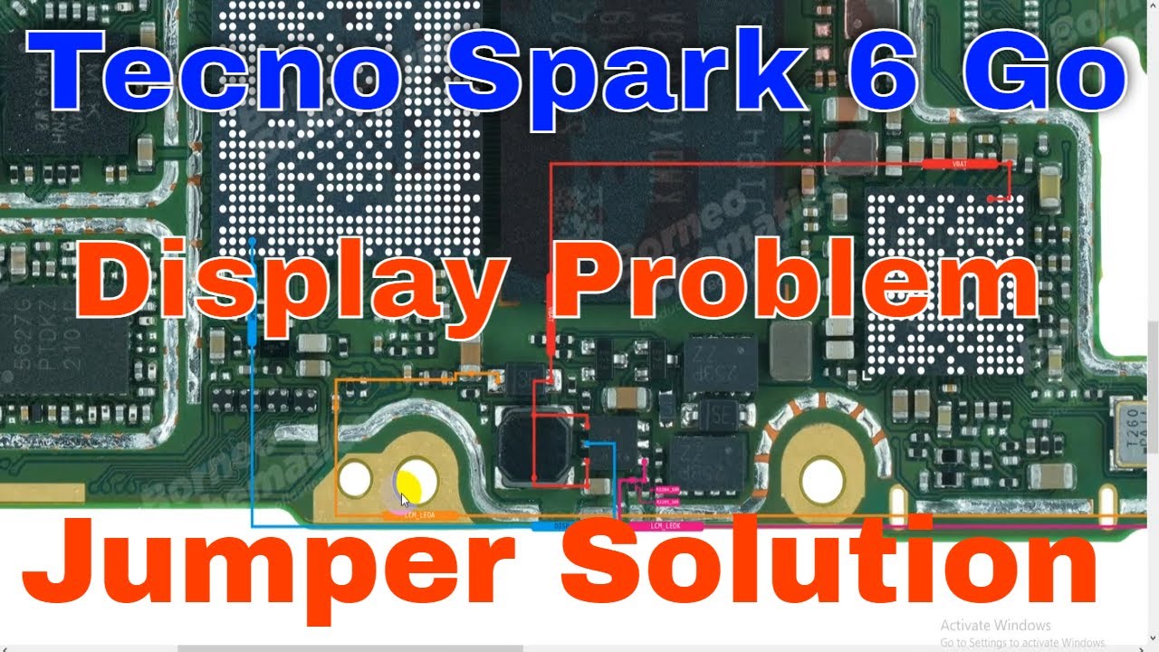 Tecno Spark 6 Go Ke5 Jumper Solution To Display Problem Tecno Spark 6 Go Ke5 Jumper Solution To Display Problem