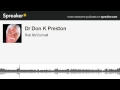 Dr Don K Preston - Ebola and Bible Prophecy