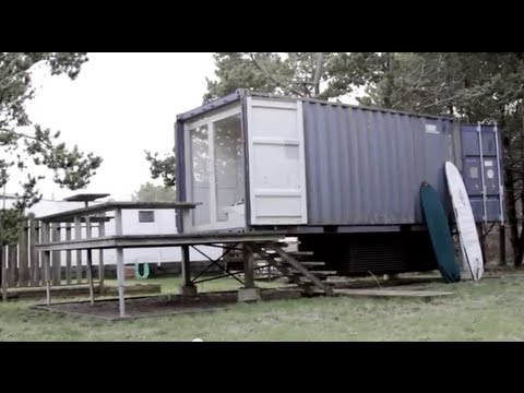 Seattle Shipping Container Tiny House/Home THX 1138 George Lucas 