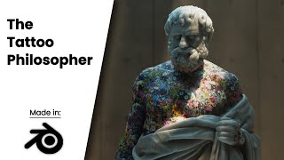 The Tattoo Philosopher | BLENDER PRACTICE