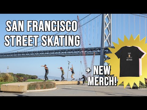 San Francisco's Famous Skate Spots with Braille + NEW MERCH RELEASE!
