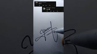 Yusuf Name Signature