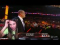 WWE Raw 1/12/15 Daniel Bryan attacks Kane Live Commentary
