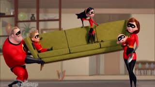 Disney Channel Russia - Full-Length Animation Opening The Incredibles 2