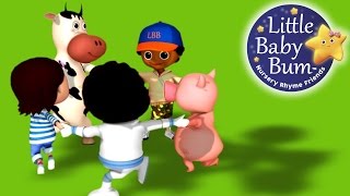 Ring Around The Rosy | Nursery Rhymes for Babies by LittleBabyBum - ABCs and 123