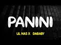 Lil Nas X & DaBaby – Panini (DaBaby Remix) (Lyrics)