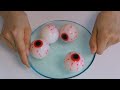 Diy Eyeball Slime Gummy Pudding For Halloween Diy Eyeball Slime Gummy Pudding For Halloween