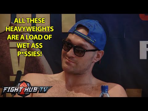 Tyson Fury vs Alexander Ustinov- press conference highlights- Extreme language warning Tyson Fury vs Alexander Ustinov- press conference highlights- Extreme language warning klip izle