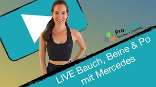 LIVE Bauch, Beine & Po mit Mercedes DO 03.09.20
