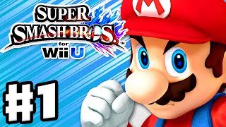 Super Smash Bros. Wii U - Gameplay Walkthrough Part 1 - Mario! (Nintendo Wii U Gameplay) Super Smash Bros. Wii U - Gameplay Walkthrough Part 1 - Mario! (Nintendo Wii U Gameplay)