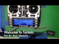 Welcome to Taranis, Part 8a: Basic Telemetry