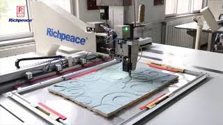 Floor Mats sewing by Auto lifting head sewing machine