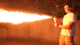 Hornets Killed With Homemade Flamethrower Hornets Killed With Homemade Flamethrower
