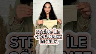 Stri̇ng İle Görünmez İnceli̇k