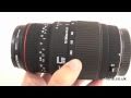Видео Sigma 70 300mm F4-5.6 APO DG Lens Review