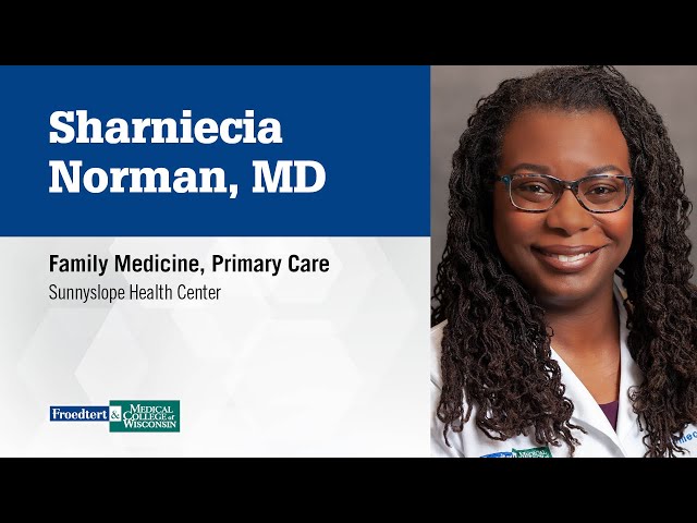 Watch Dr. Sharniecia Norman, family medicine physician, obstetrician/gynecologist on YouTube.