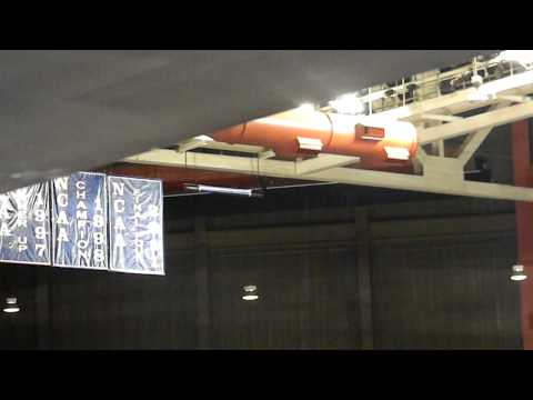 UK 8th Banner Hung Up