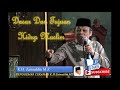 Dasar Dan Tujuan Hidup Muslim (K.H Zainuddin MZ)