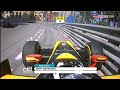 Monaco Sprint Race Big Start Pile Up at 2012 GP2 Series