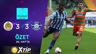 Merkur-Sports | C. Alanyaspor (3-3) Adana Demirspor - Highlights/Özet | Trendyol