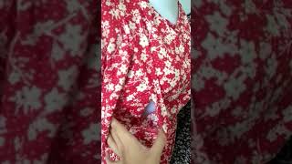 Baju Hamil Menyusui Gamis Busui Premium Ayana